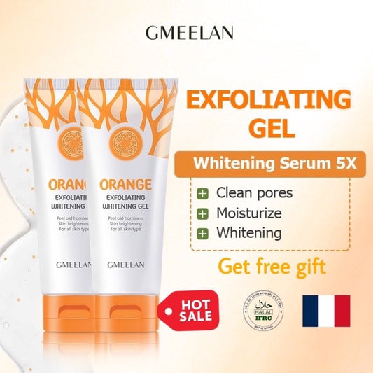 Gmeelan Facial Exfoliating Whitening Lotion Clear Facial Cleanser Body Scrub Cream