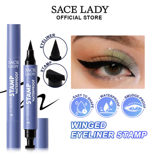 Sace Lady Seal Eyeliner Waterproof Easy to Make up Not SmudgeStamp Eyeliner  SL359