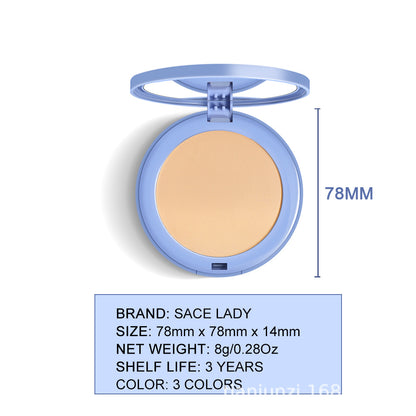 SACE LADY Matte Powder Delicate Silky Natural Nude Makeup Pressed Powder SL240