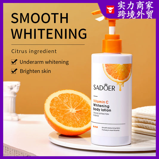 SADOERVitaminCWhitening Body Lotion Moisturizing, Hydrating, Smooth, Tender, Brightening and Moisturizing VitaminsCCross-Border Body